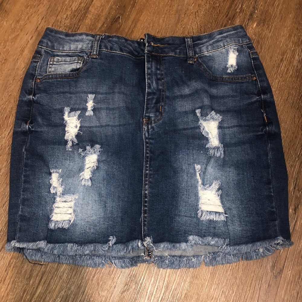 Wax Jeans jean skirt